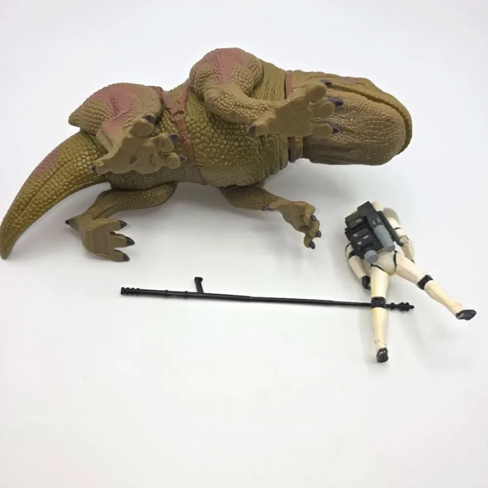 Star Wars Action Figure Bundle – Stormtrooper on Dewback & Jabba the Hutt & Frog